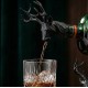 3D Yazıcı Tasarım Geyik Figürlü Şişe Dökücü ve Tıpası - Dekoratif Bar Aksesuarı