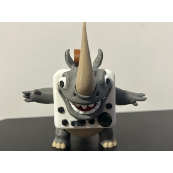 Karpuz Zebra Figürü - Eşsiz Hibrit Hayvan Tasarımı - 3D Yazıcı Baskı