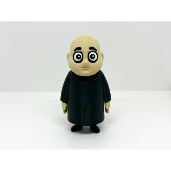 Uncle Fester Figürü - 3D Yazıcı Tasarım Addams Family Biblosu - Fester Amca Koleksiyon Biblo