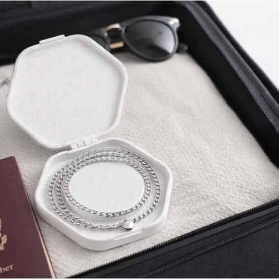Takı Saklama Kutusu – 3D Baskı Taşınabilir Kolye & Aksesuar Organizer (Mini Travel Case)