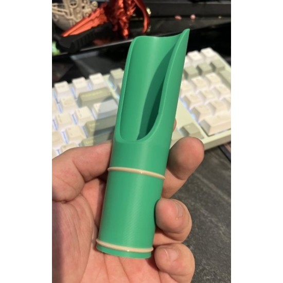 Bambu Tasarım Dekoratif Mini Bahçe Küreği ve Toprak Aktarma Aparatı - 3D Baskı Saksı Bakım Seti