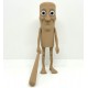 Cursed Man - Elinde Sopalı Komik 3D Figür - Dekoratif Oyuncu Hediyesi - Meme Figür 15cm