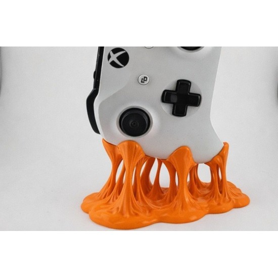 Erimiş Efektli Xbox Oyun Kolu Standı - 3D Tasarım Dekoratif Gamepad Tutucu ve Sergileme Ünitesi