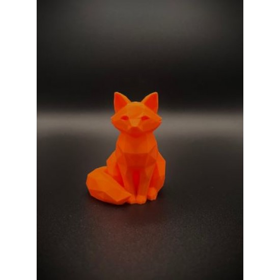 Low Poly Tilki Figürü – 3D Baskı Modern Geometrik Dekor