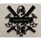Barber Shop Dekoratif Duvar Tabelası - Berber ve Kuaför Salonu İçin 3D Tasarım Modern Duvar Dekoru