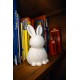 3D Baskı Tavşan Biblo | Minimalist Bunny Dekor | Sevimli Masaüstü Süs