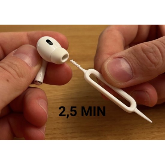 Çok Amaçlı Hassas Kulaklık Temizleme Aparatı - AirPods ve Telefon Şarj Deliği Temizleme Fırçası