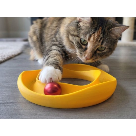 İnteraktif Kedi Oyuncağı | 3D Baskı Toplu Kedi Oyunu
