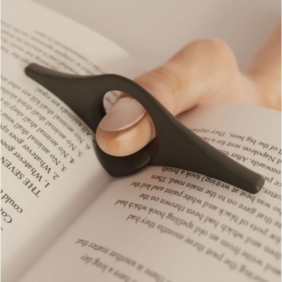 Tek Elle Kitap Tutucu | Başparmak Kitap Aparatı