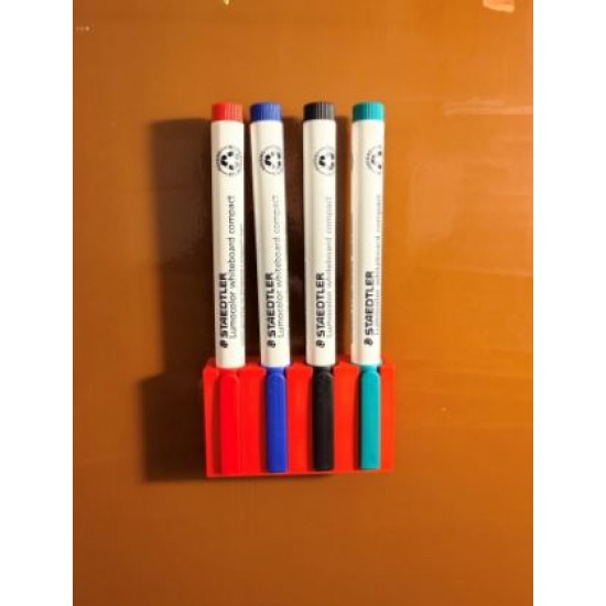 Kalem Tutucu Organizer – 3D Baskı Duvar & Masa Kalemlik (Marker Standı)