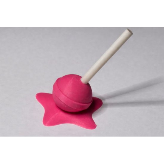 Lolipop Kalem Tutucu – 3D Baskı Sevimli Masa Organizer (Cute Dekor)