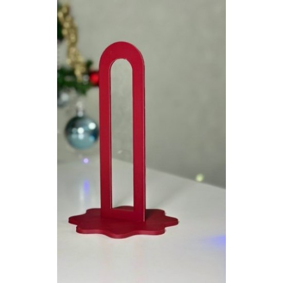 Minimalist Masaüstü Toka Düzenleyici Stand - Lastik Toka ve Scrunchie Askılığı Dekoratif Takı Organize Edici
