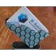 Modern Geometrik Masaüstü Kartvizitlik - Altıgen (Honeycomb) Desenli Stand