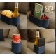 Modern Koltuk Kenarı Organizer - 3D Tasarım Fonksiyonel Kanepe Bardaklık & Estetik Telefon ve Kumanda Düzenleyici Stand
