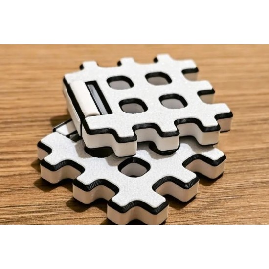 Odaklanma Yardımcısı Fidget Objesi -  3D Baskı Geometrik Aksesuar