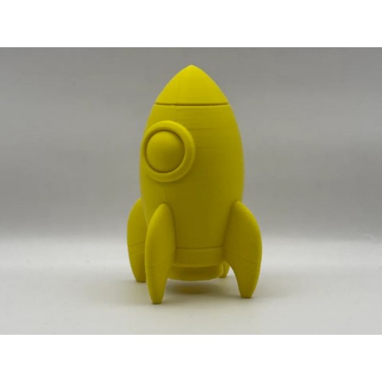 Roket Figürü – 3D Baskı Uzay Temalı Dekoratif Biblo (Space Decor)