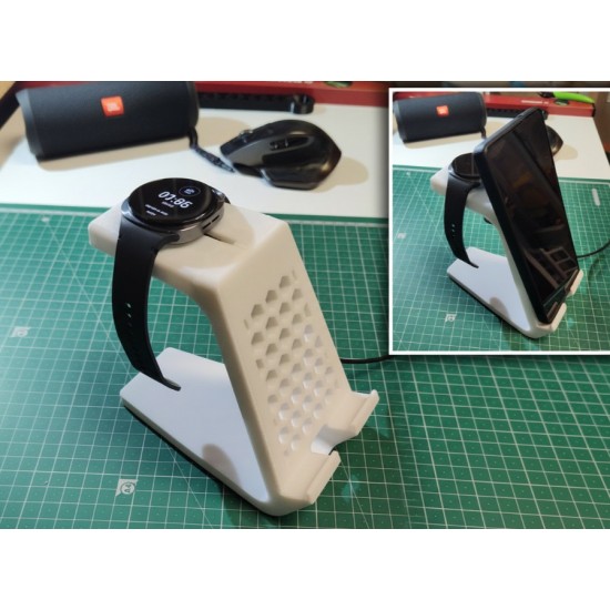 Telefon ve Akıllı Saat Standı | 3D Baskı Şarj ve Masaüstü Organizer